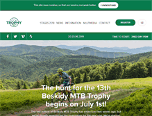 Tablet Screenshot of mtbtrophy.com